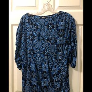 Woman’s Mock Wrap Top 2X